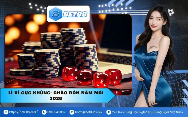 Lì xì cực khủng Chào đón năm mới 2026